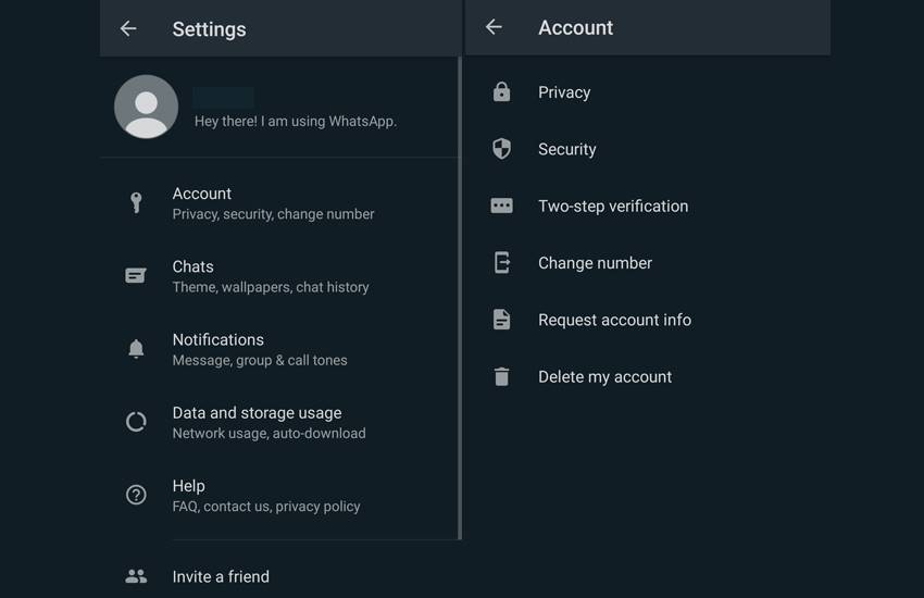 How to change your WhatsApp number