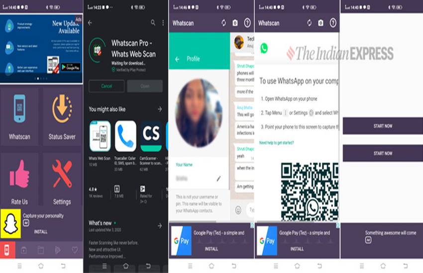 WhatsApp account on two phones