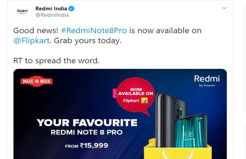 Redmi Note 8 Pro price, Flipkart