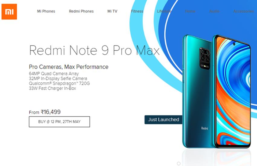 Redmi Note 9 Pro Max Price