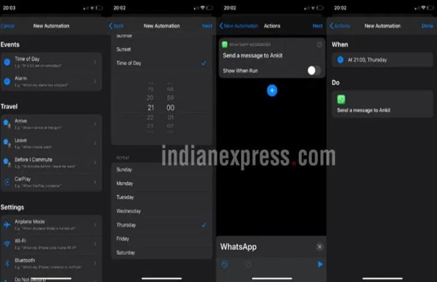 how to schedule whatsapp messages