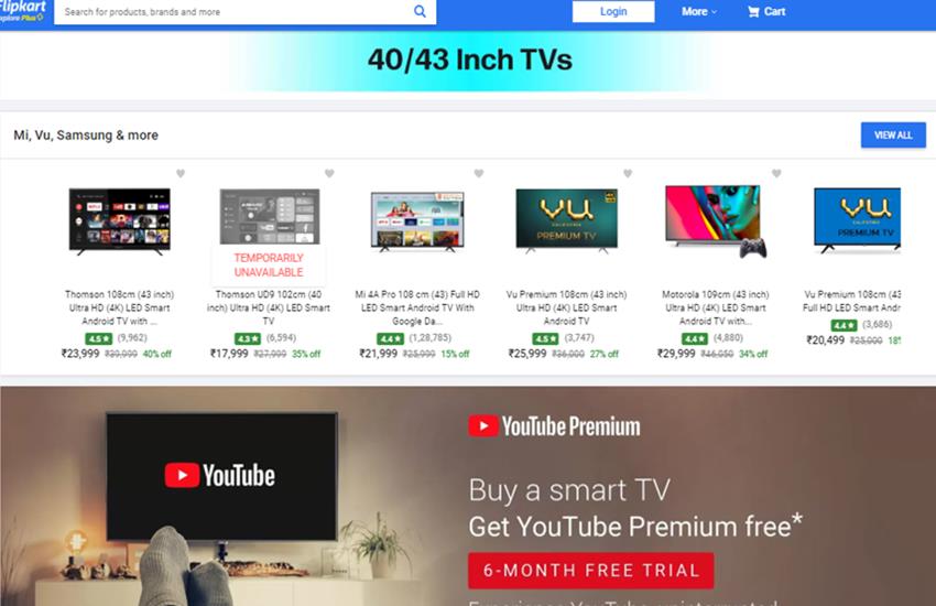  Flipkart TV Days sale