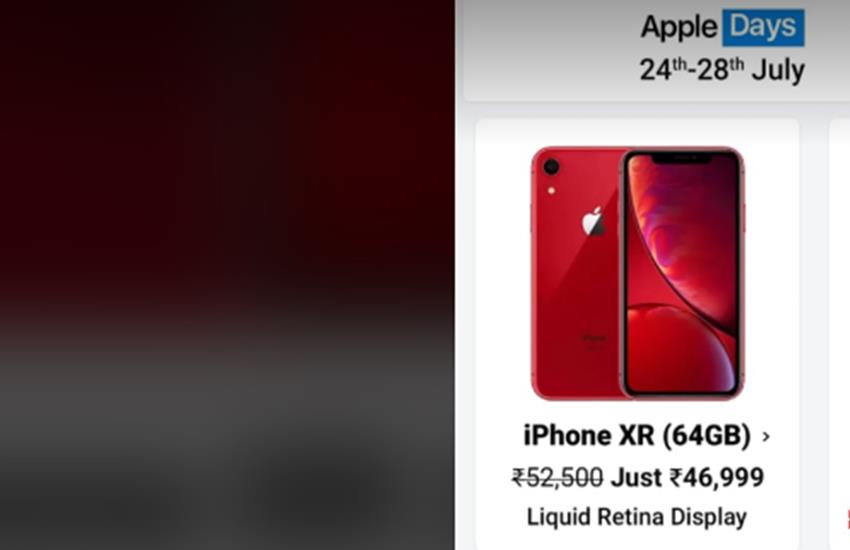 Flipkart Apple Days Sale