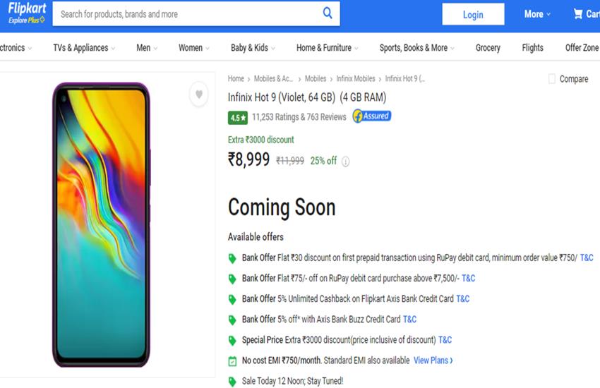 infinix hot 9