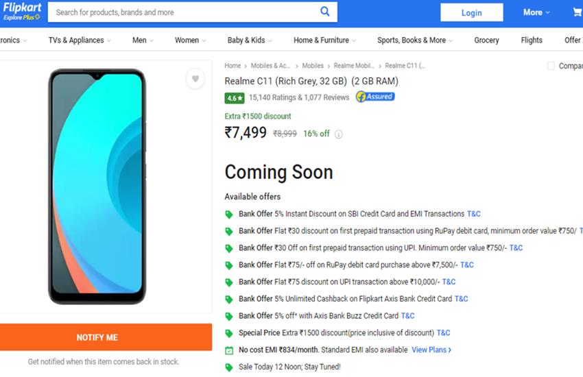 Realme C11