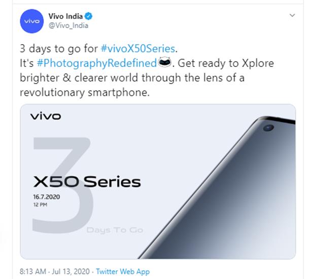 Vivo X50 Series