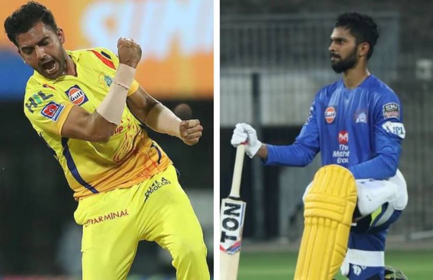 IPL 2020, deepak chahar, csk, Ruturaj Gaikwad