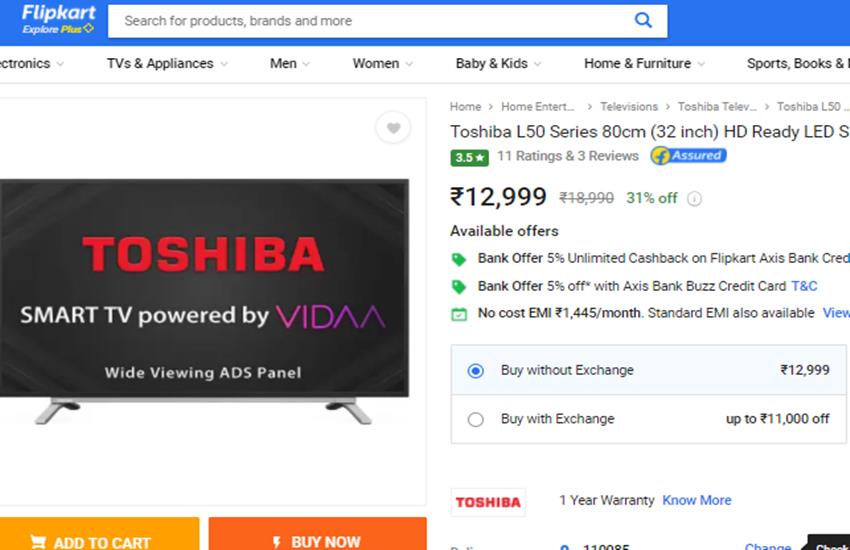 32 inch Smart Tv