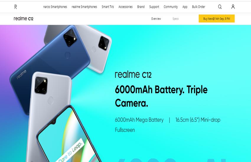  Realme C12