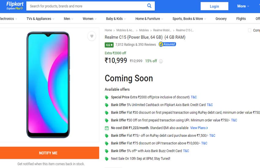 Realme C15