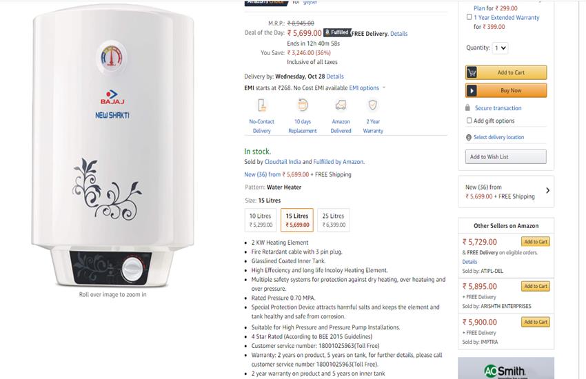 Geysers Amazon Deals