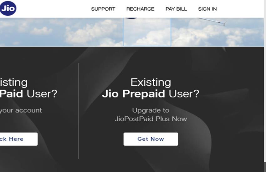 jio prepaid to jio postpaid plus