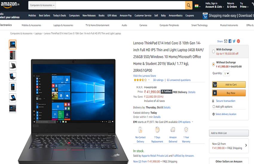Amazon Deals on Laptops