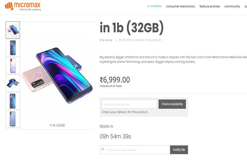 Micromax In 1b