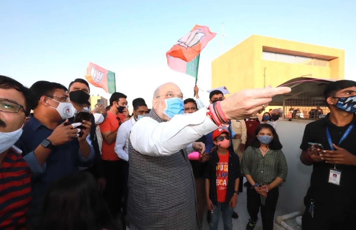Amit Shah, BJP, Kite, Gujarat
