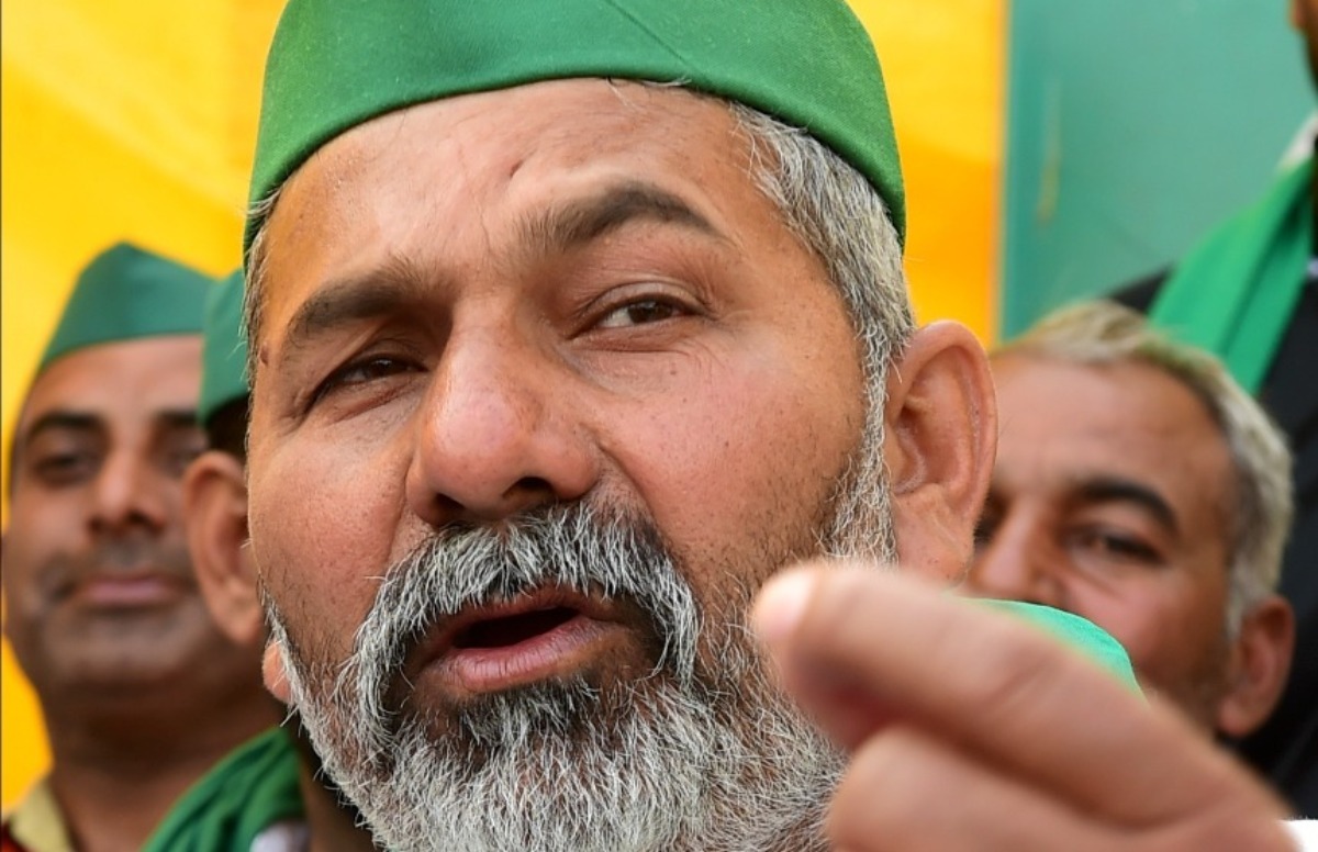 एंकर ने पूछा सरकार आपकी मांग न मानेगी तो? टिकैत का जवाब आपकी बात हो