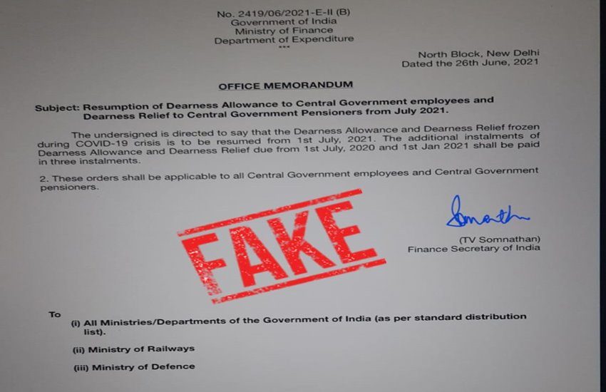 Finance Ministry, DA-DR