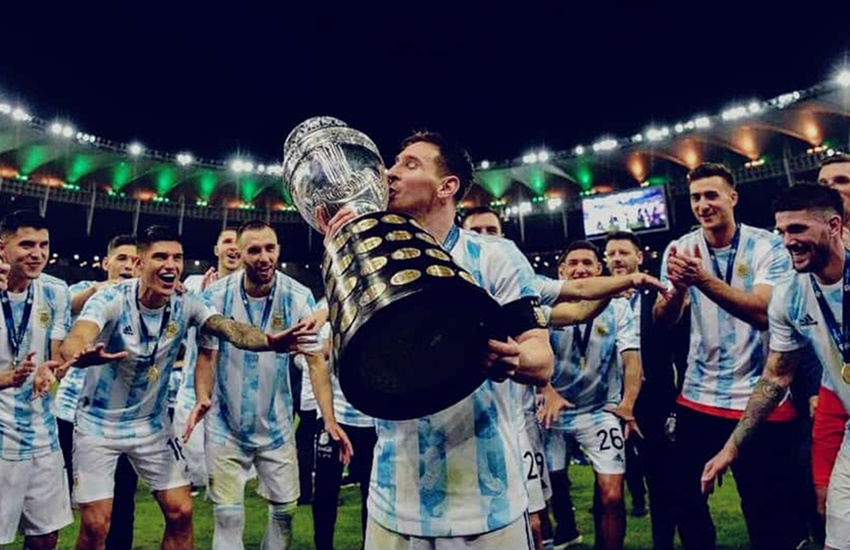 Football Lionel Messi Argentina Copa America 2021 Agrentina Vs Brazil2