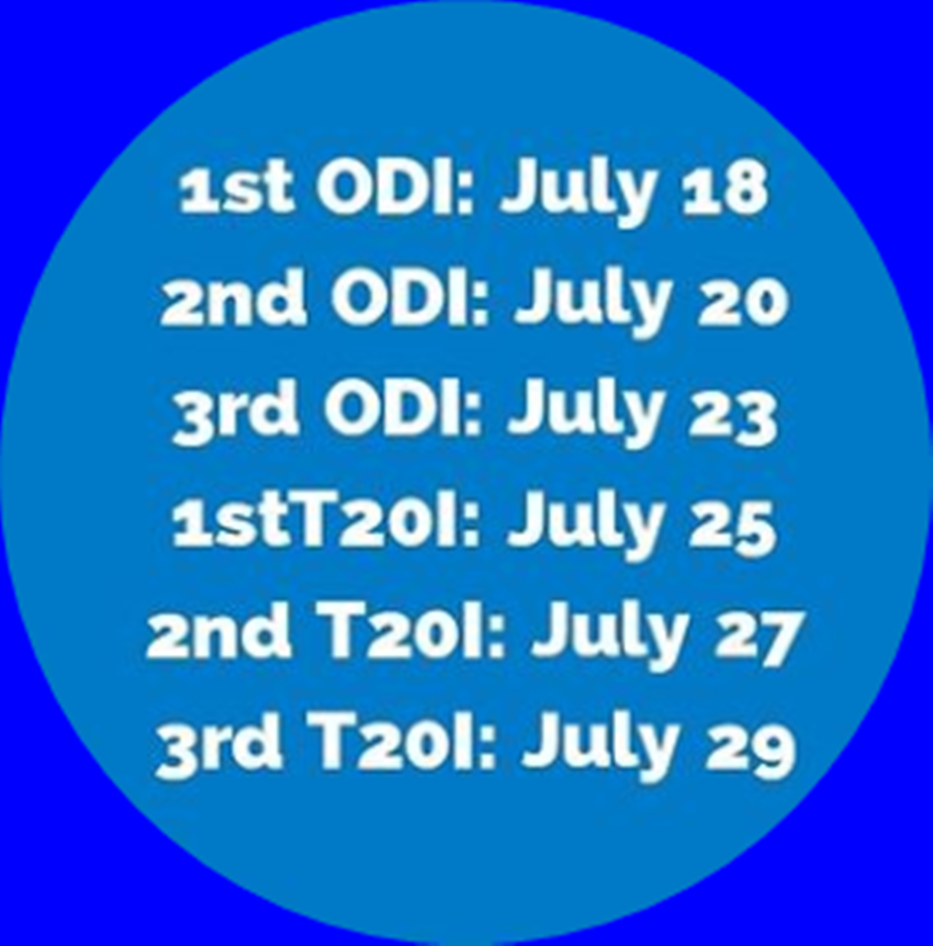 ये है भारत-श्रीलंका वनडे और टी20 सीरीज का नया कार्यक्रम India vs Sri Lanka series new schedule Covid cases