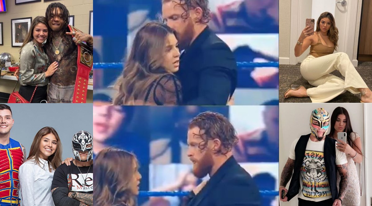 Mysterio Daughter lyah Mysterio Kiss Buddy Murphy In Wwe Ring Planning To Make Wrestling Career As Backup Watch Video I Now The Daughter Of Superstar Rei Mysterio Set To Debut In Wwe Watch Video Pipa News