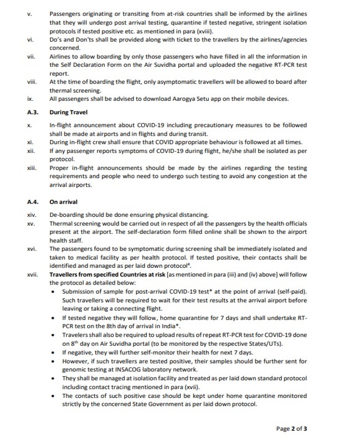 Amidst the threat of Omicron the center revises the isolation rules for