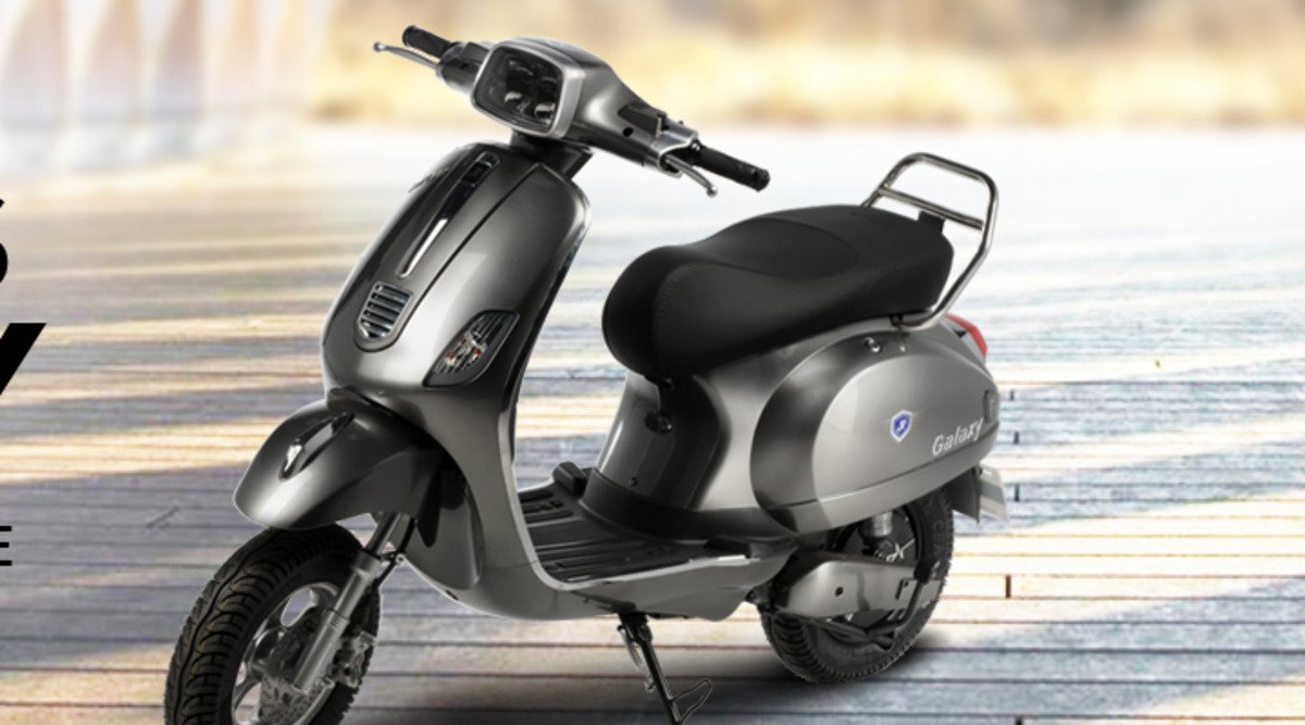 Raftaar Galaxy electric scooter with hi tech features and driving range