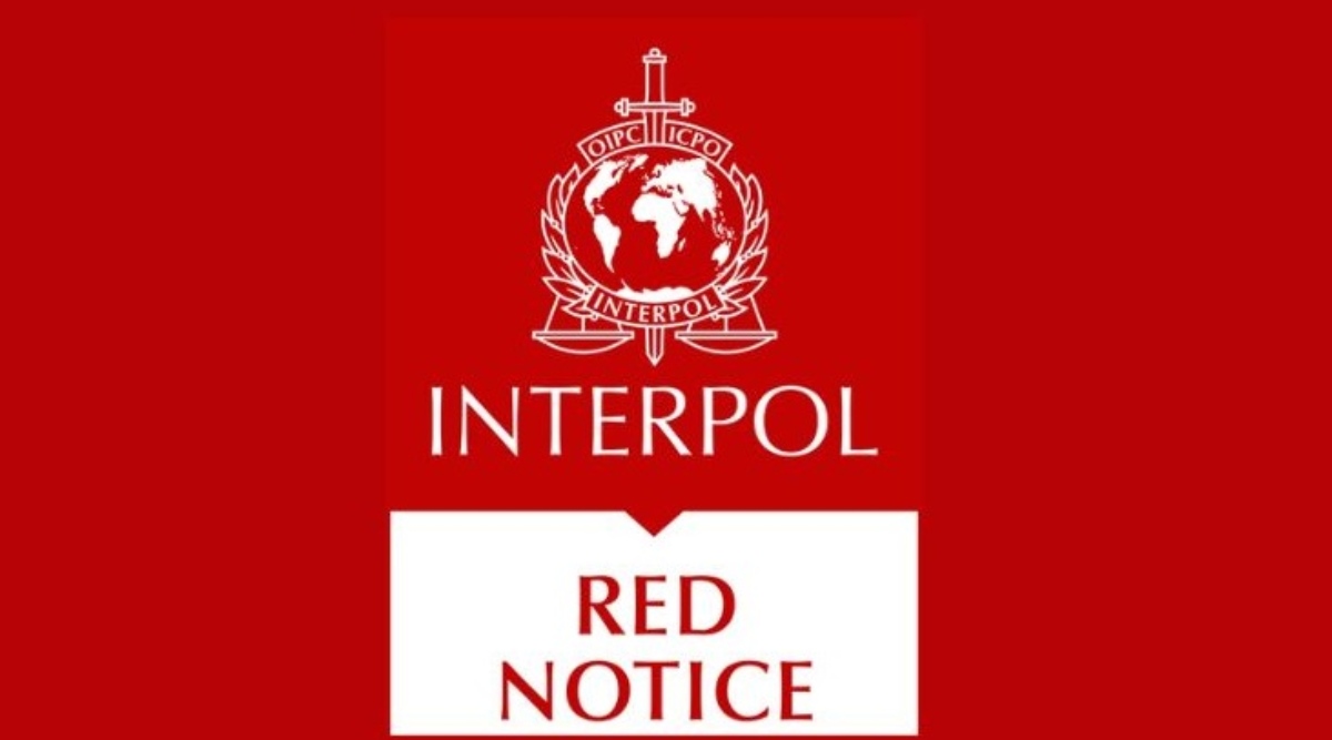 what is Red Corner Notice and under what process Interpol issues it