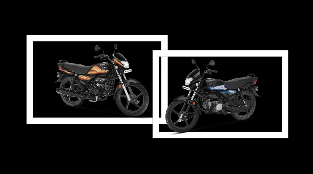 Hero MotoCorp Launches HF Series Two New Colours HF100 Nexus Blue and