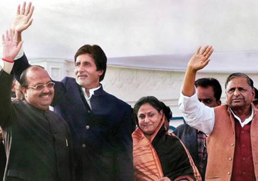 Mulayam Singh yadav Amitabh bachchan 9 Mulayam Singh Yadav Funeral: Dimple Yadav Father in law is very close to Bachchan Family, get crematised on Amitabh Bachchan Birthday - संयोग: मुलायम सिंह यादव के करीब रहा बच्चन परिवार, अमिताभ