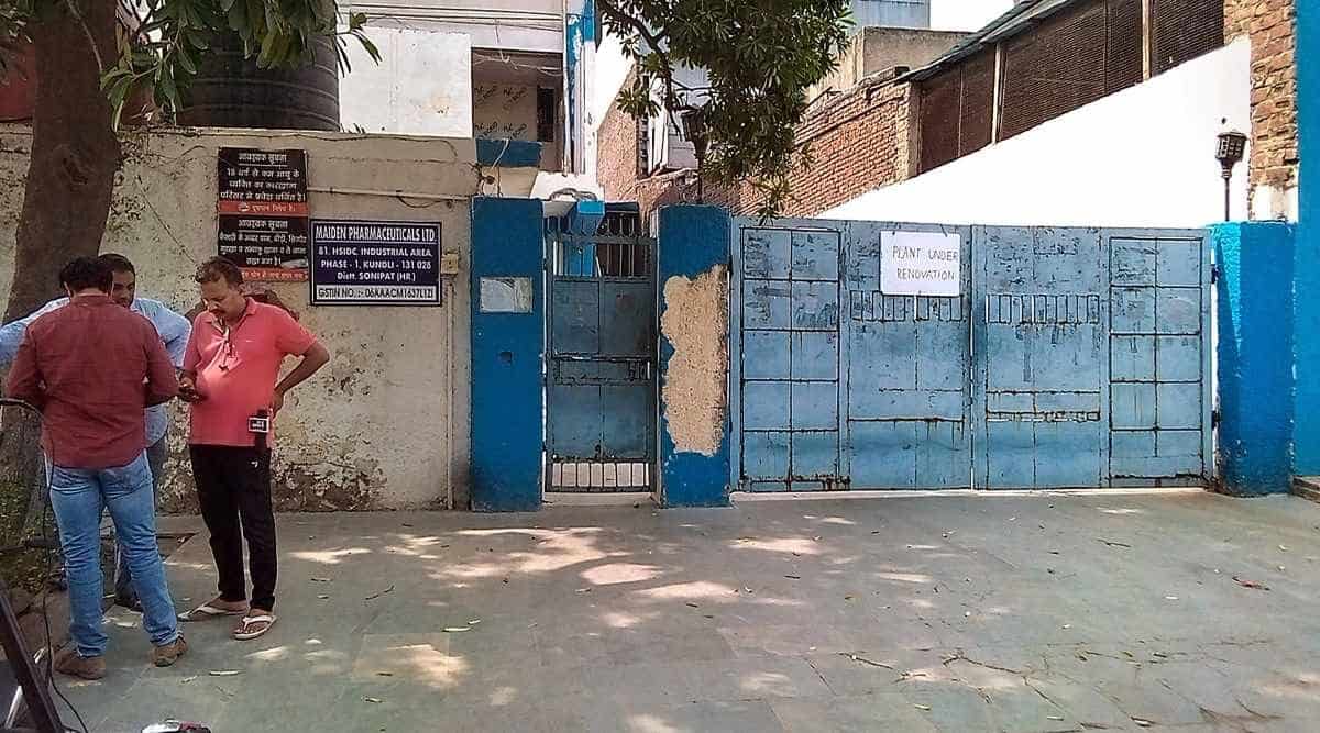 Haryana govt banned production of cough syrup from Maiden Pharma