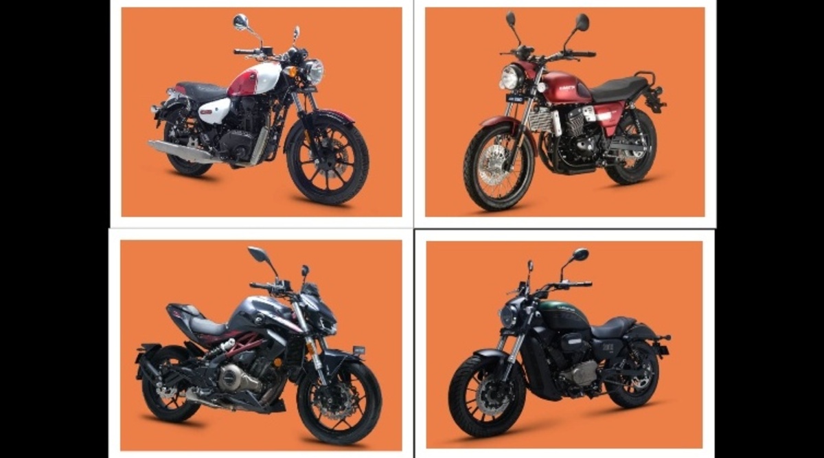 QJ Motor launches four cruiser bikes SRC 250 SRV 300 SRK 400 and SRC 500 in India know the