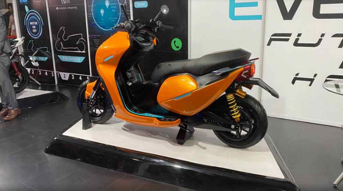 Electric Scooter in India EeVe Forseti Everve EF1 Hero