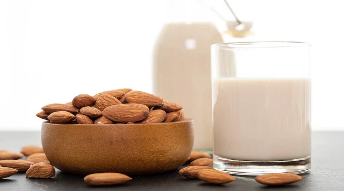 What happens to your body when you drink almond milk?know its side