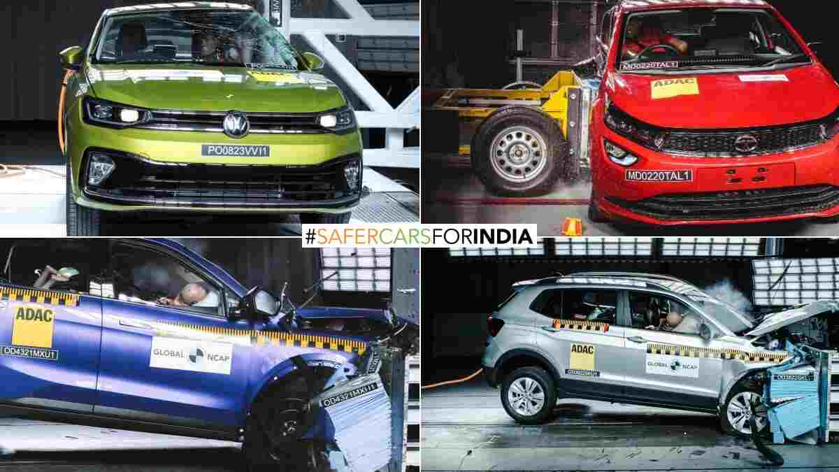 Top 10 Safest Cars India with 5 Star Safety Rating in Global NCAP Crash