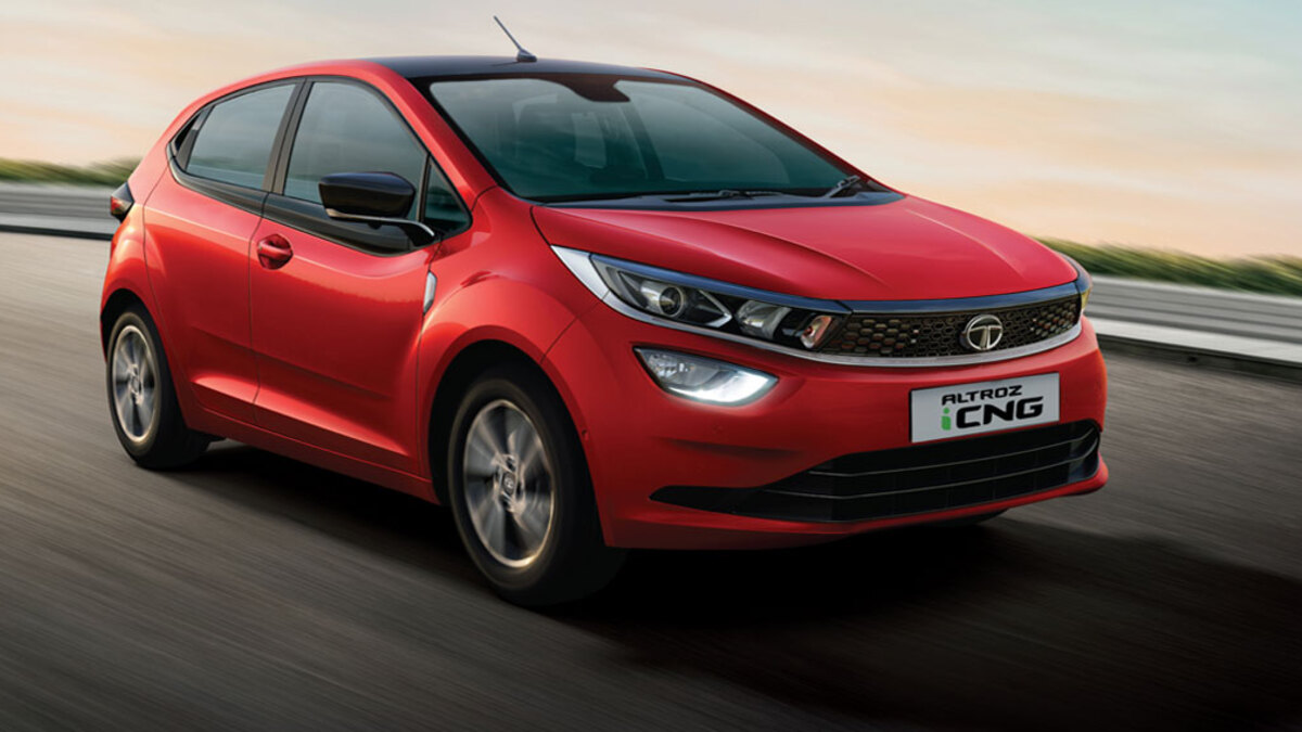 Tata Altroz iCNG launch Tata Altroz CNG launched with dual cylinder