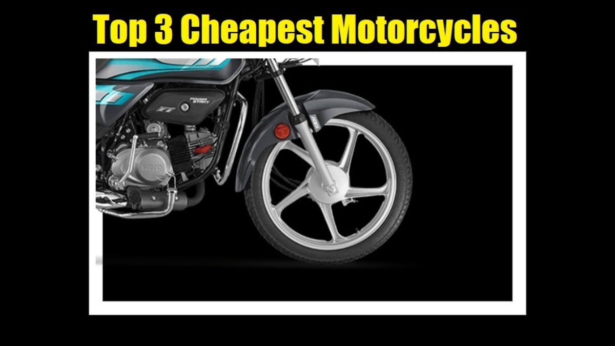 Top 3 Cheapest Motorcycles In India With Best Mileage Top 3 Cheapest