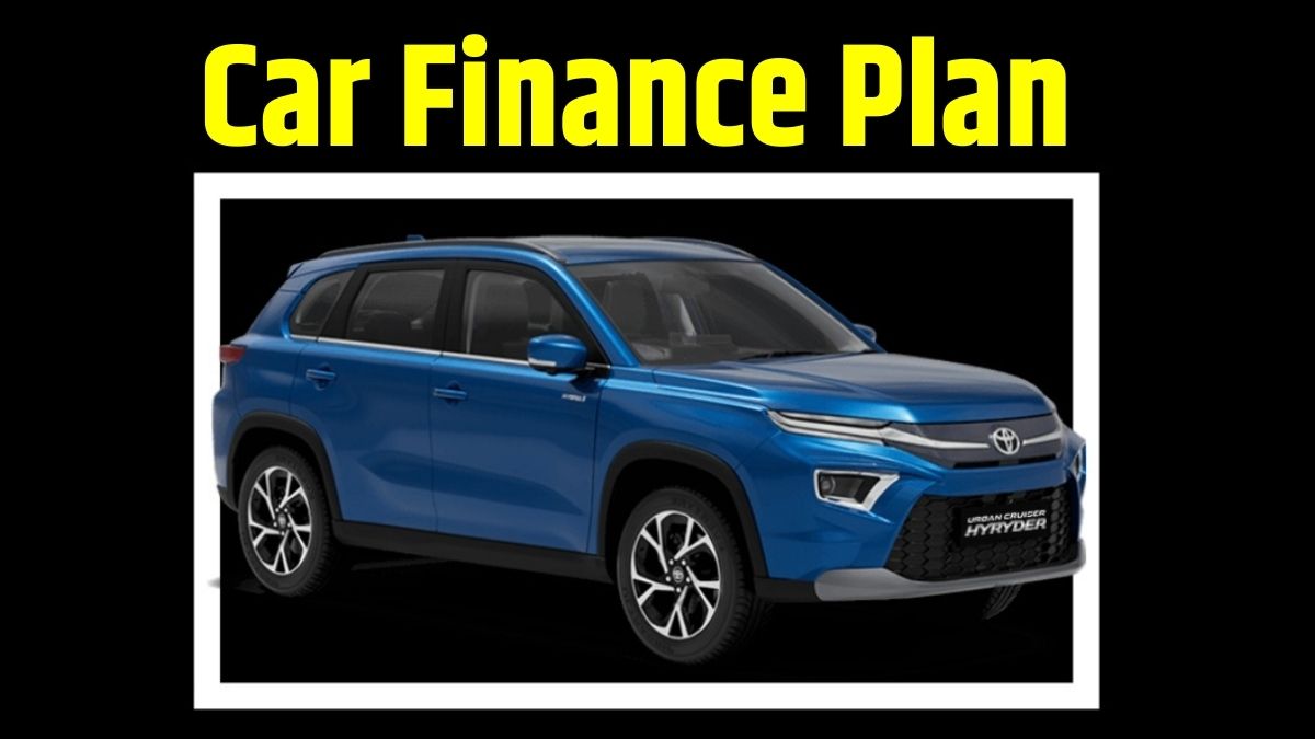 Toyota Urban Cruiser Hyryder Base Model Finance Plan with Low Down