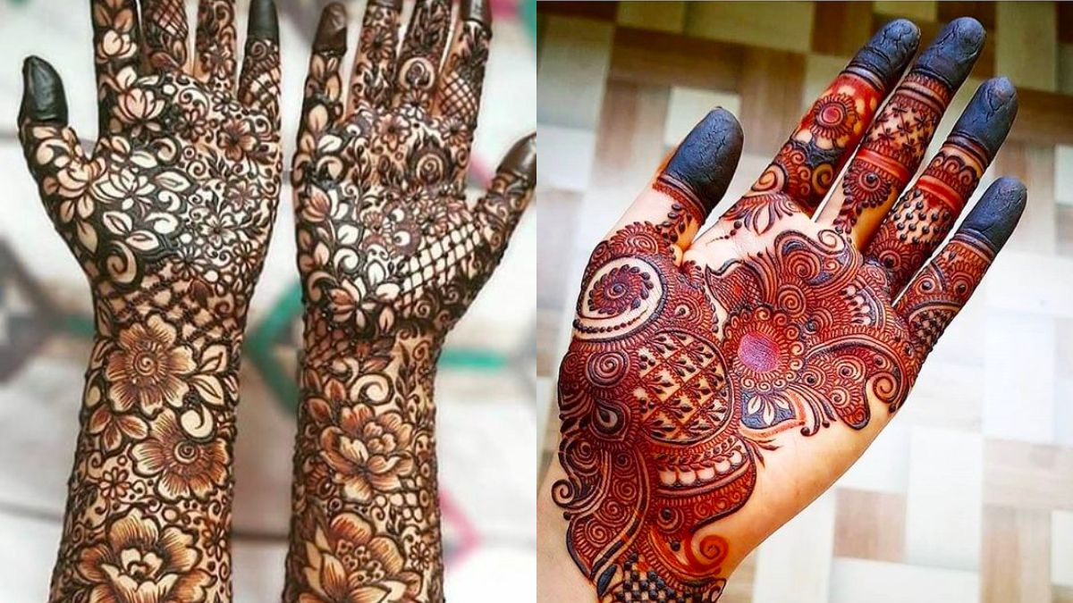 Different Types Of Mehndi Designs For Karwa Chauth 2023-पहला करवा चौथ है और दुल्हन की तरह हाथों पर सजाना चाहती हैं मेहंदी, यहां देखें लेटेस्ट डिजाइन, दिल हो जाएगा ...