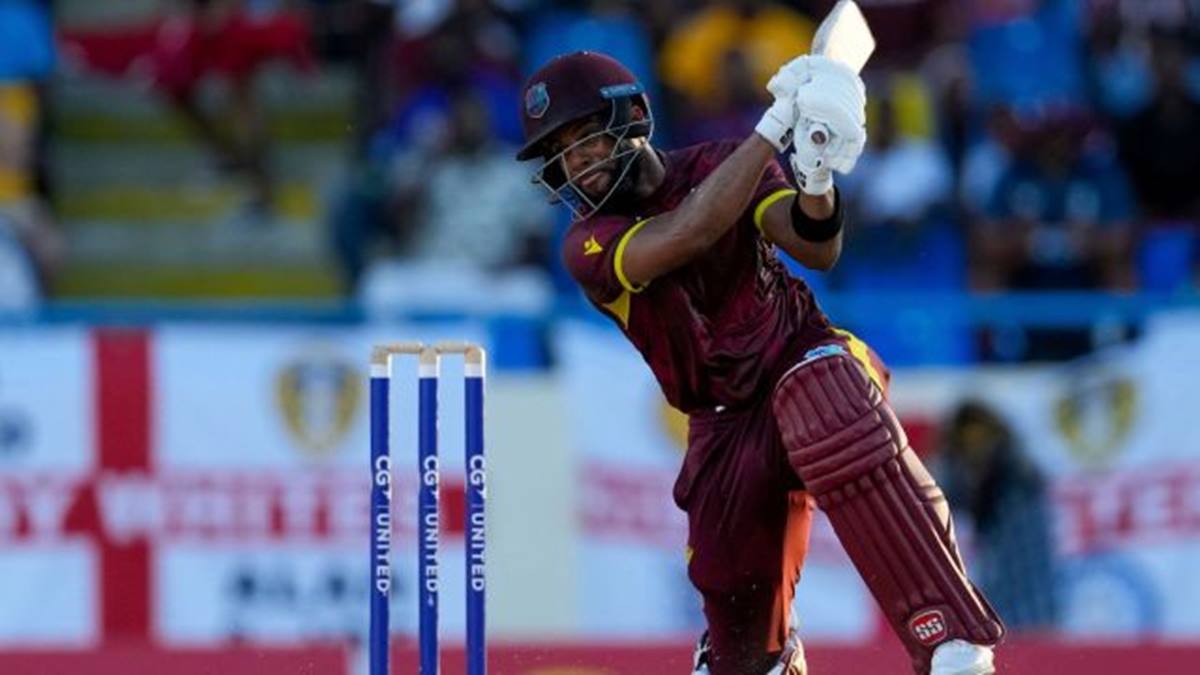 WI vs ENG शाई होप को शतक के बाद आई MS धोनी की याद, जानें भारत के