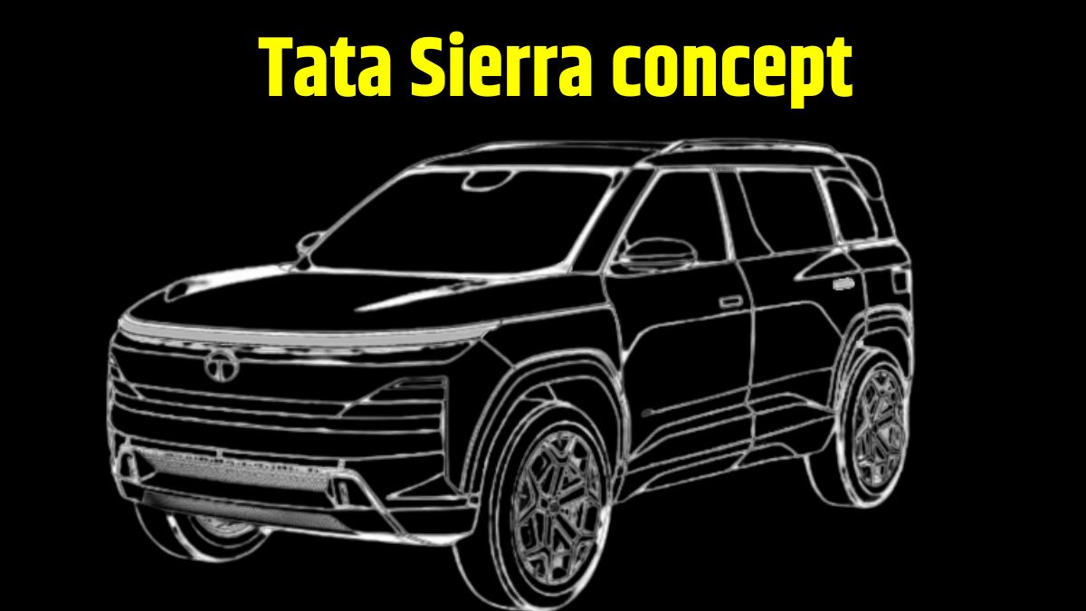 Tata Sierra concept Design patent of Tata Sierra concept leaked, know