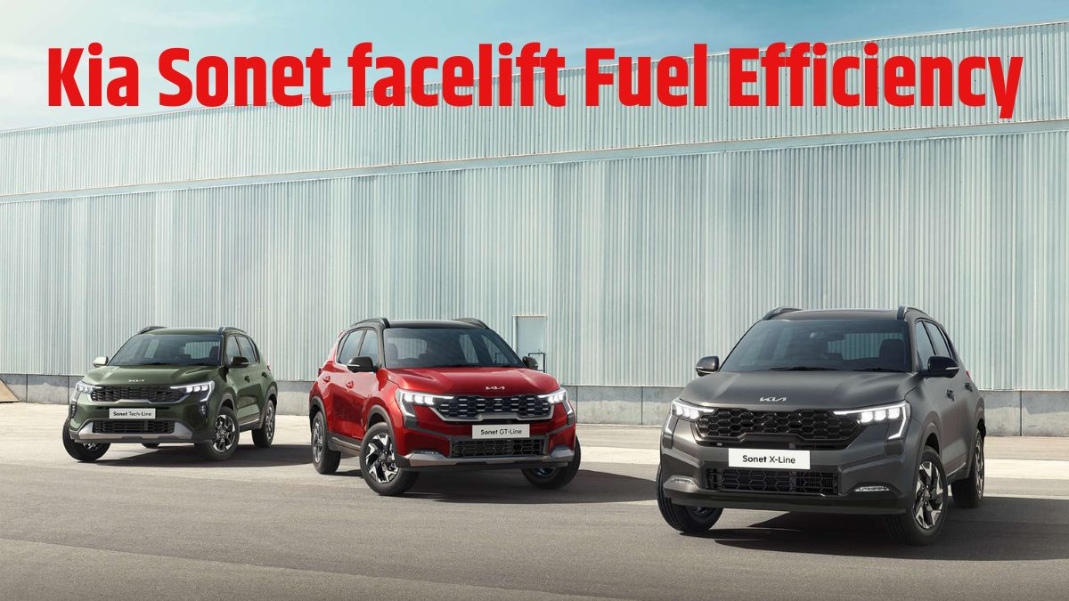 Kia facelift fuel efficiency Fuel efficiency of Kia
