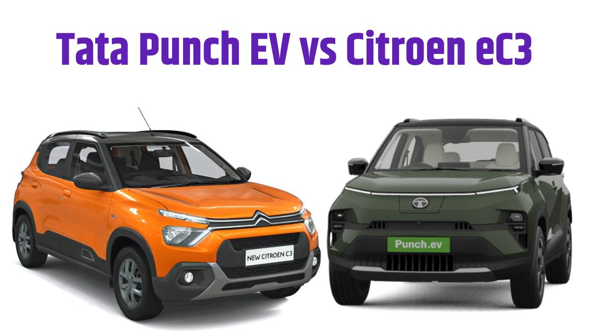 EV Compare Tata Punch EV vs Citroen eC3 में कौन है कीमत, रेंज, फीचर्स