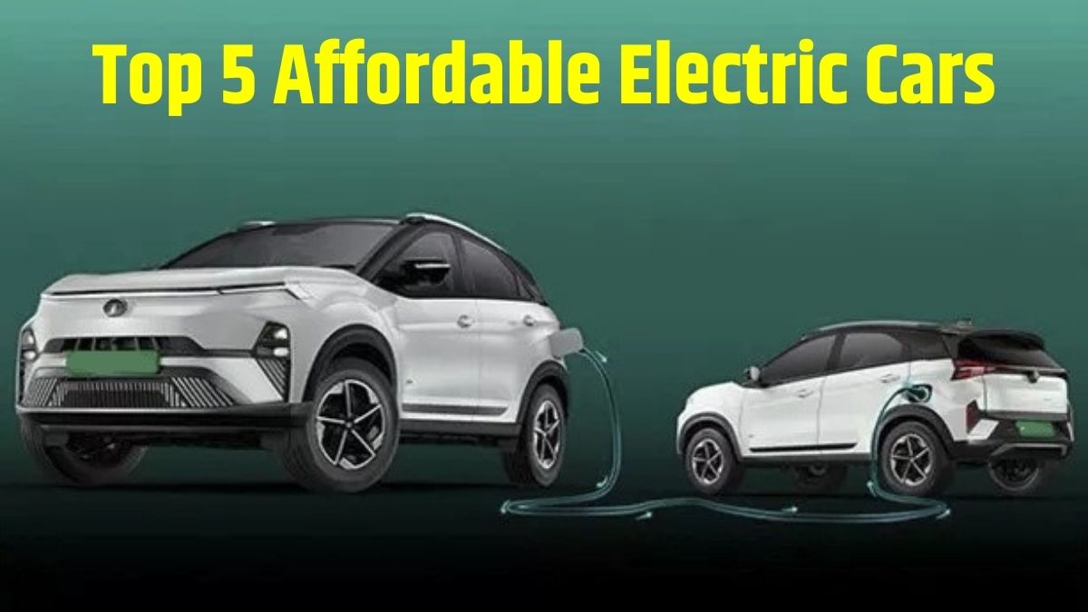 Top 5 Affordable Electric Cars भारत में मौजूद पांच सस्ती इलेक्ट्रिक