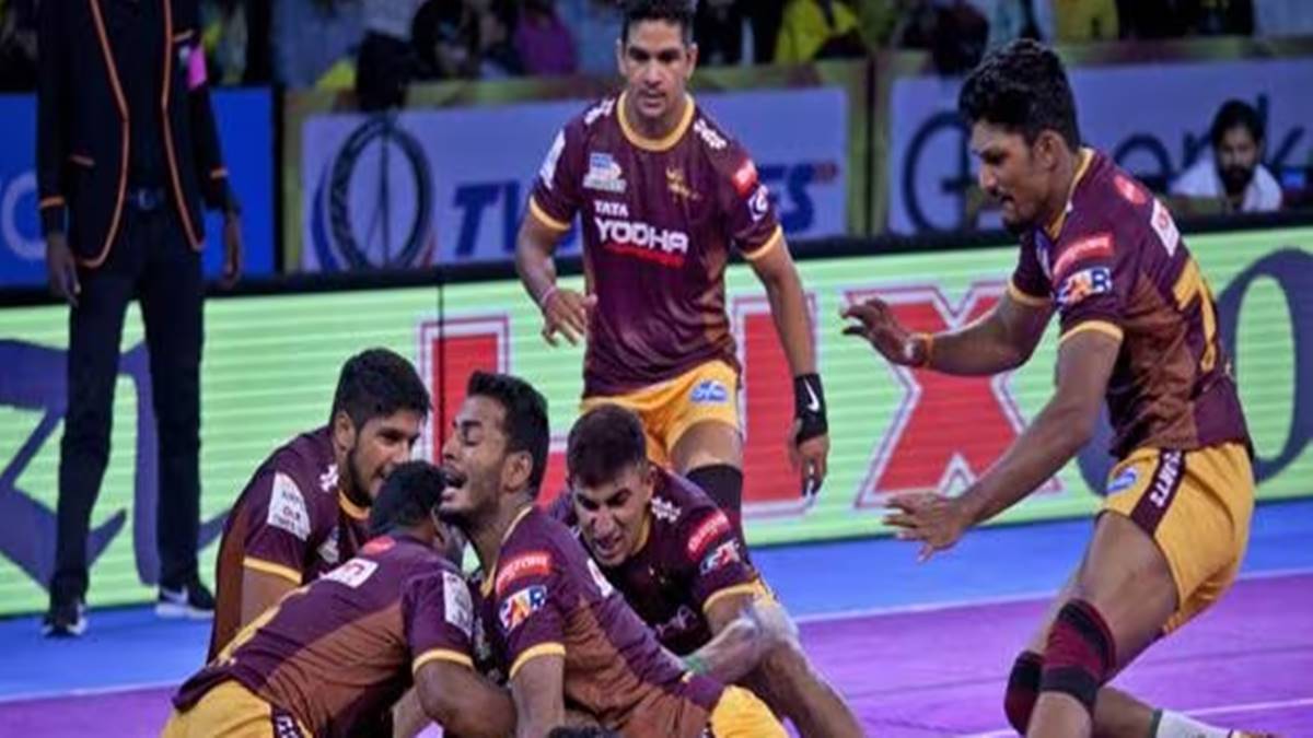 Pro Kabaddi 2023 24 Telugu Titans Vs UP Yoddhas 