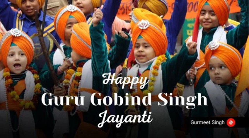 Happy Guru Gobind Singh Jayanti 2024 Wishes Quotes, Images, whatsapp ...