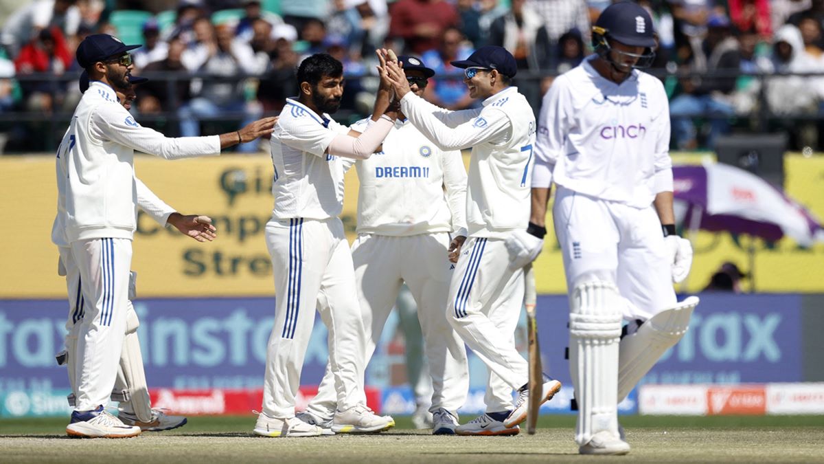 IND vs ENG 5th Test Match Cricket Score, Dharamsala Test, India vs