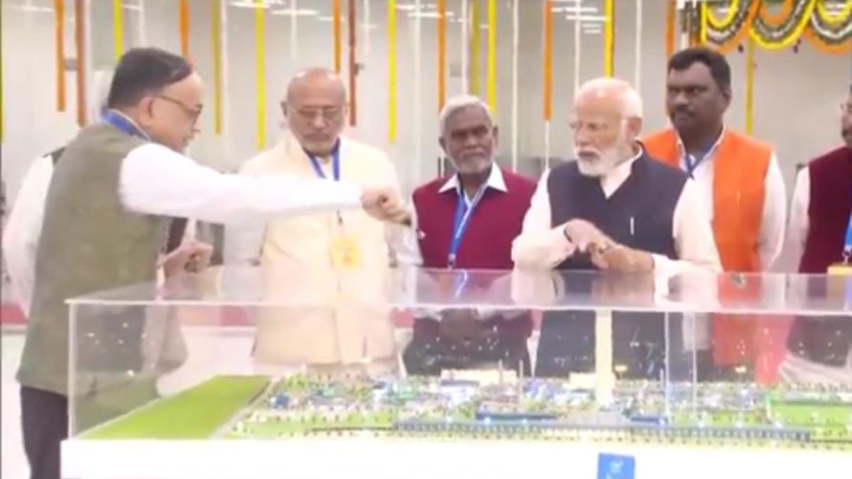 PM Modi inaugurated Sindri Fertilizer Plant dhanbad jharkhand HURL