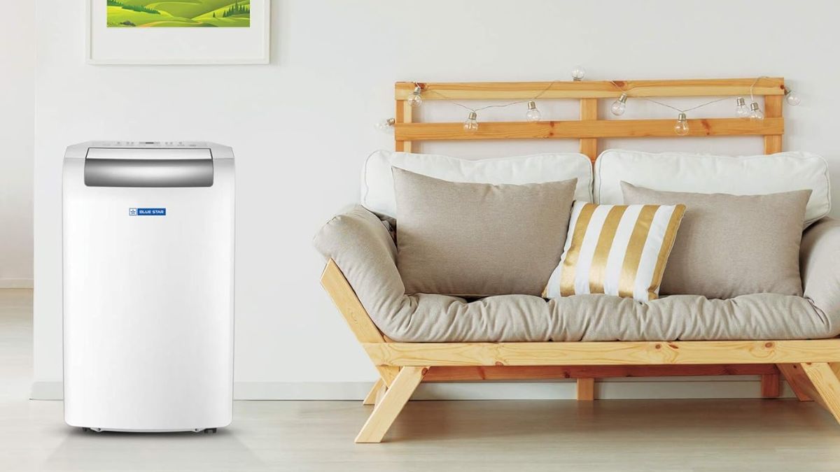 cheapest Portable AC under 5500 rupees only emi Blue Star 1 Ton Fixed