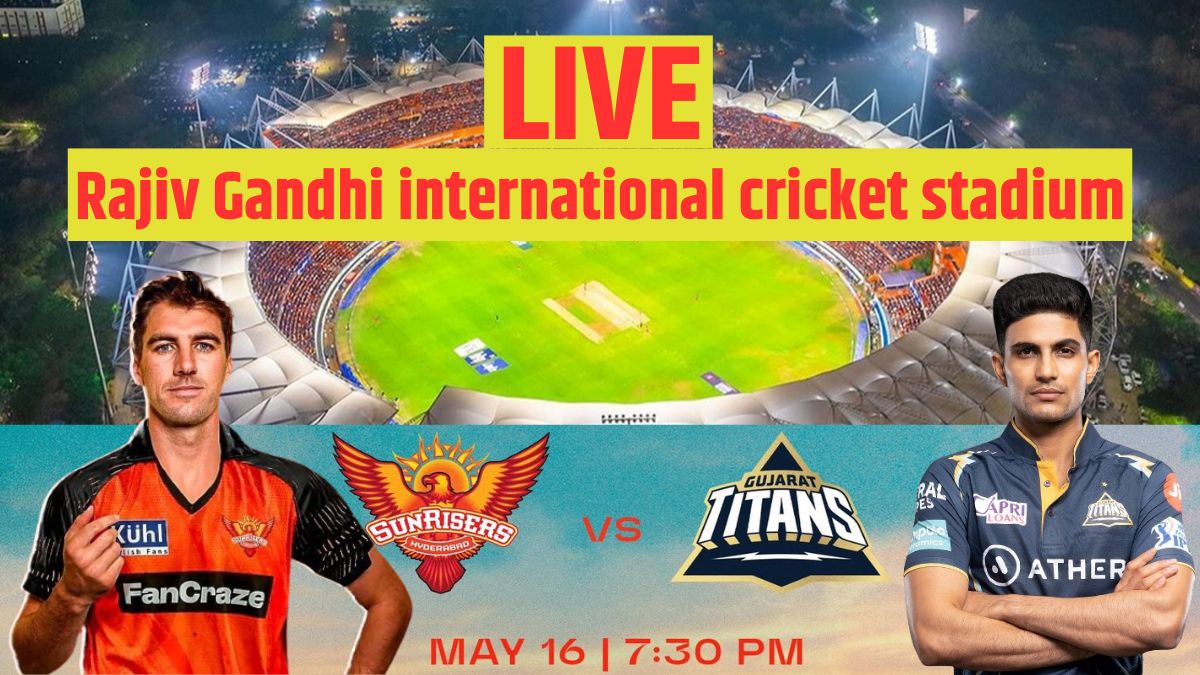 IPL Live Score 2024, SRH Vs GT LIVE Cricket Score Rain before
