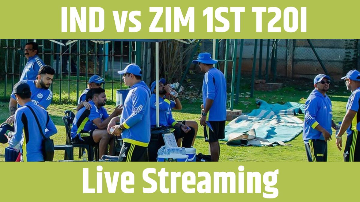 IND vs ZIM 1st T20I: भारत बनाम जिम्बाब्वे मैच का सीधा प्रसारण, ऐसे